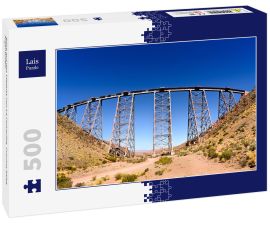 Lais Puzzle - Blick auf das Viadukt von La Polvorilla, Provinz Salta, Argentinien. - 500 Teile