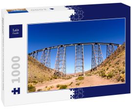 Lais Puzzle - Blick auf das Viadukt von La Polvorilla, Provinz Salta, Argentinien. - 1.000 Teile