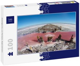 Lais Puzzle - Salzlagune, La Pampa, Argentinien - 100 Teile