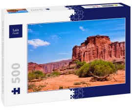 Lais Puzzle - Rote Felsen im Talampaya-Nationalpark. Argentinien - 500 Teile