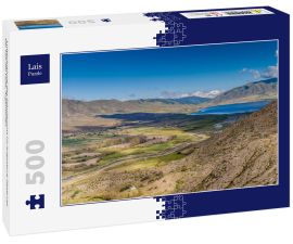 Lais Puzzle - Luftaufnahme des Staudamms im Angostura-Reservat bei Tafi del Valle, Argentinien - 500 Teile