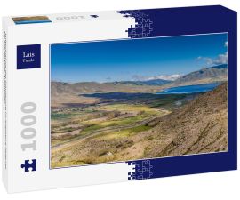 Lais Puzzle - Luftaufnahme des Staudamms im Angostura-Reservat bei Tafi del Valle, Argentinien - 1.000 Teile