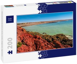 Lais Puzzle - Meeresküstenlandschaft von Punta Tombo, Patagonien, Argentinien - 200 Teile