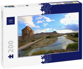 Lais Puzzle - Monolith Piedra Parada im Chubut-Tal, entlang der Route 12, Chubut, Argentinien - 200 Teile