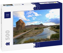 Lais Puzzle - Monolith Piedra Parada im Chubut-Tal, entlang der Route 12, Chubut, Argentinien - 500 Teile