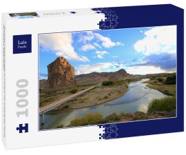 Lais Puzzle - Monolith Piedra Parada im Chubut-Tal, entlang der Route 12, Chubut, Argentinien - 1.000 Teile
