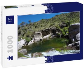 Lais Puzzle - Naturschwimmbad mit schönen grünen Farben, Laguna de las uvas in San Luis, Argentinien - 1.000 Teile