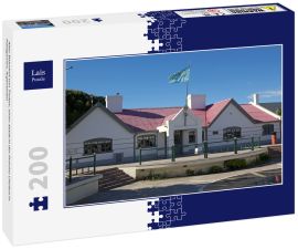 Lais Puzzle - Alter Bahnhof von Trelew, einer Stadt in der Provinz Chubut in Patagonien, Argentinien - 200 Teile