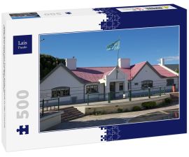 Lais Puzzle - Alter Bahnhof von Trelew, einer Stadt in der Provinz Chubut in Patagonien, Argentinien - 500 Teile