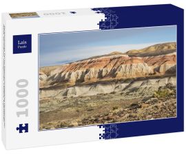 Lais Puzzle - Farbenfrohes Tal im Naturschutzgebiet Versteinerter Wald, Sarmiento, Patagonien, Chubut, Argentinien - 1.000 Teile