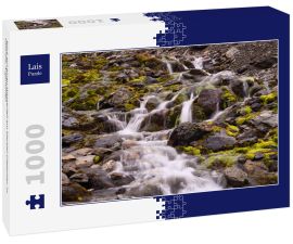 Lais Puzzle - Blick auf einen Wasserfall am Martial-Gletscher, in Ushuaia, Argentinien - 1.000 Teile