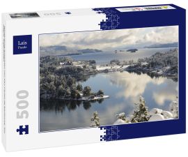 Lais Puzzle - Winterliche Ansichten von San Carlos de Bariloche, Rio Negro, Argentinien - 500 Teile