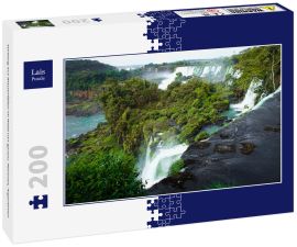 Lais Puzzle - Vorhang aus Wasserfällen im Wald von Iguazu, Misiones, Argentinien - 200 Teile