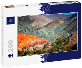 Lais Puzzle - Cerro de los Siete Colores, Argentinien - 200 Teile