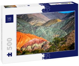 Lais Puzzle - Cerro de los Siete Colores, Argentinien - 500 Teile