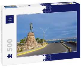 Lais Puzzle - Tehuelche-Denkmal, Puerto Madryn, Die walisische Siedlung, Provinz Chubut, Patagonien, Argentinien, Argentinien - 500 Teile