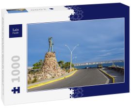 Lais Puzzle - Tehuelche-Denkmal, Puerto Madryn, Die walisische Siedlung, Provinz Chubut, Patagonien, Argentinien, Argentinien - 1.000 Teile