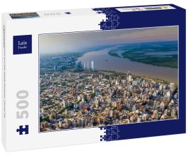 Lais Puzzle - Panoramablick auf die Stadt Rosario, Santa Fe, Argentinien - 500 Teile