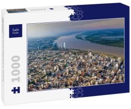 Lais Puzzle - Panoramablick auf die Stadt Rosario, Santa Fe, Argentinien - 1.000 Teile