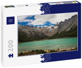 Lais Puzzle - smaragdgrüne lagune patagonien argentinien ushuaia tierra del fuego - 200 Teile