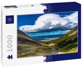 Lais Puzzle - Der Martial-Gletscher befindet sich in den Martial-Bergen, nördlich der Stadt Ushuaia, Argentinien. Sie ist die wichtigste Quelle für die Trinkwasserversorgung der Stadt. - 1.000 Teile