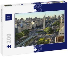 Lais Puzzle - Obelisco de Buenos Aires (Obelisk), historisches Denkmal und Wahrzeichen der Stadt - 200 Teile