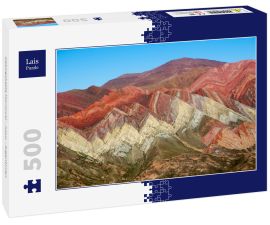 Lais Puzzle - Gebirgskette Hornocal - Jujuy - Argentinien - 500 Teile
