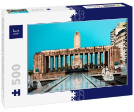 Lais Puzzle - Das Nationale Historische Fahnendenkmal ist ein bauliches Symbol der Stadt Rosario in der Republik Argentinien. - 500 Teile