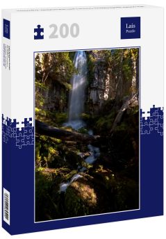 Lais Puzzle - Wasserfälle des Ñorquinco-Sees im Lanín-Nationalpark, Argentinien - 200 Teile