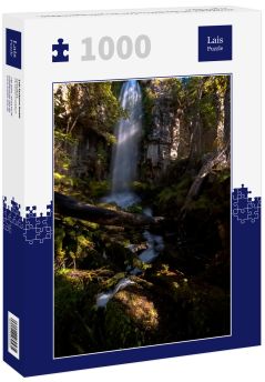 Lais Puzzle - Wasserfälle des Ñorquinco-Sees im Lanín-Nationalpark, Argentinien - 1.000 Teile