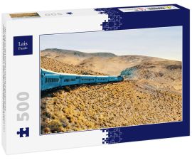 Lais Puzzle - Der Zug zu den Wolken ist eine argentinische Touristeneisenbahn, die über die Anden in eine Höhe von mehr als 4220 Metern über dem Meeresspiegel führt. - 500 Teile