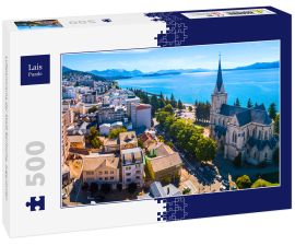 Lais Puzzle - Luftpanorama der Stadt Bariloche, Argentinien - 500 Teile