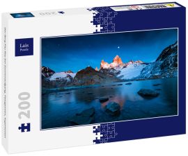 Lais Puzzle - Der Berg Fitz Roy bei Sonnenaufgang, Patagonien, Argentinien - 200 Teile