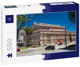 Lais Puzzle - Gebäude an der Plaza de la Republica in Buenos Aires, Argentinien - 500 Teile