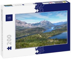 Lais Puzzle - Panoramablick vom Cerro Campanario, San Carlos de Bariloche, Rio Negro, Argentinien. - 200 Teile