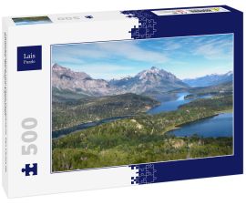 Lais Puzzle - Panoramablick vom Cerro Campanario, San Carlos de Bariloche, Rio Negro Argentinien - 500 Teile