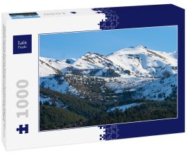 Lais Puzzle - Villa Meliquina, Provinz Neuquen, Patagonien, Argentinien. Wälder, schneebedeckte Berge und ein strahlend blauer Himmel bieten im Süden Argentiniens traumhafte Landschaften. - 1.000 Teile