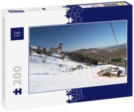 Lais Puzzle - Blick auf das Skigebiet Cerro Catedral, Rio Negro, Argentinien - 200 Teile