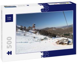 Lais Puzzle - Blick auf das Skigebiet Cerro Catedral, Rio Negro, Argentinien - 500 Teile
