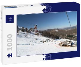 Lais Puzzle - Blick auf das Skigebiet Cerro Catedral, Rio Negro, Argentinien - 1.000 Teile