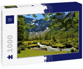 Lais Puzzle - El Bolson ist eine argentinische Stadt in der Provinz Rio Negro, im Norden Patagoniens. Es liegt am Ufer des Flusses QuemquemtReu, in einem Tal voller Obstbäume. - 1.000 Teile