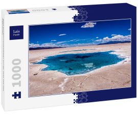 Lais Puzzle - Blick auf Salzwasserpfützen auf der Salta Salt Flat, Argentinien - 1.000 Teile
