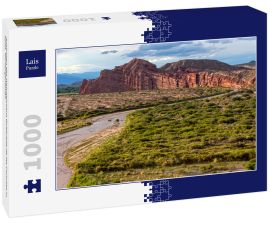 Lais Puzzle - Ansichten des Wahrzeichens Quebrada de las Conchas in Salta, Nordargentinien - 1.000 Teile