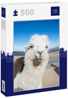 Lais Puzzle - Lama in Nahaufnahme in den Höhenlagen von Tucumán, Argentinien - 500 Teile