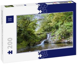 Lais Puzzle - Wasserfall und Bach in den Wäldern des Nationalparks Los Sosa in Tucumán, Argentinien - 200 Teile