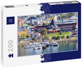 Lais Puzzle - Ushuaia mit seinen über fünfzigtausend Einwohnern gilt allgemein als die südlichste Stadt der Welt, ein Titel, der der Stadt Puerto Williams (Chile) streitig gemacht wird. - 200 Teile