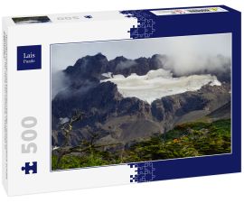 Lais Puzzle - Wunderschöner und beeindruckender Panoramablick auf die Gletscher in der Nähe von Ushuaia, Patagonien in Argentinien. - 500 Teile