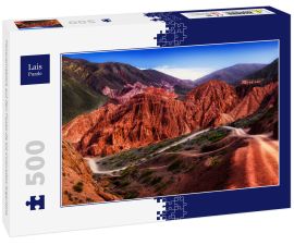 Lais Puzzle - Panoramablick auf den Paseo de los Colorados Argentina - 500 Teile
