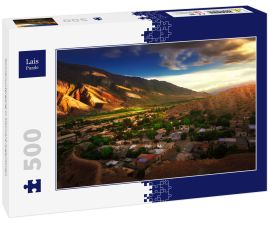 Lais Puzzle - Sonnenuntergang in Maimará Argentinien - 500 Teile