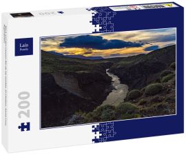 Lais Puzzle - Blick auf den Canyon Rio de las Vueltas. El Chalten, Santa Cruz, Argentinien. - 200 Teile